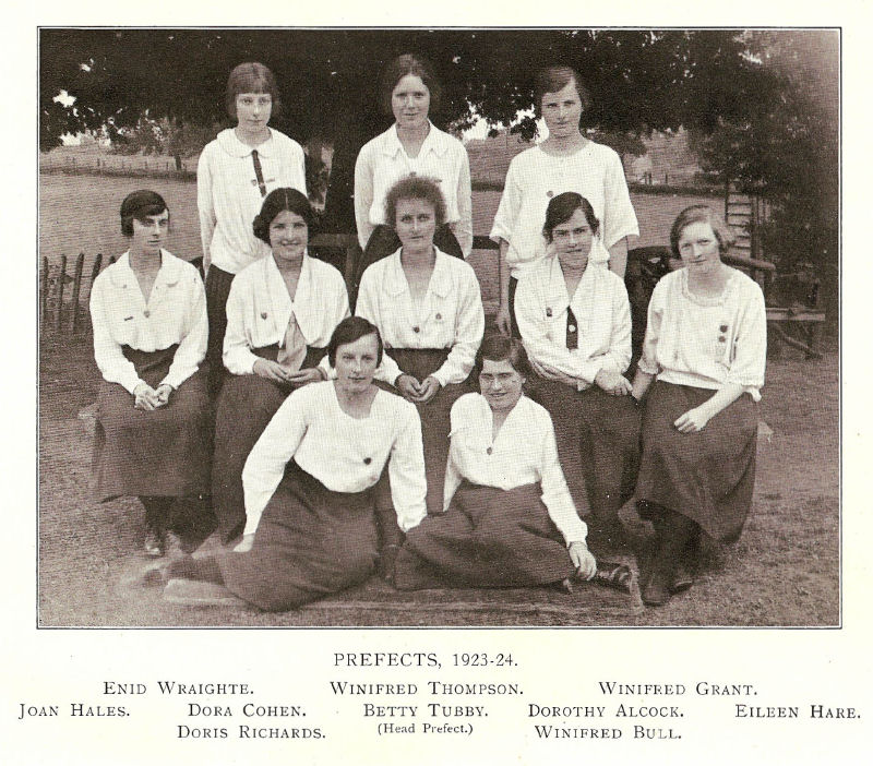 1924 prefects