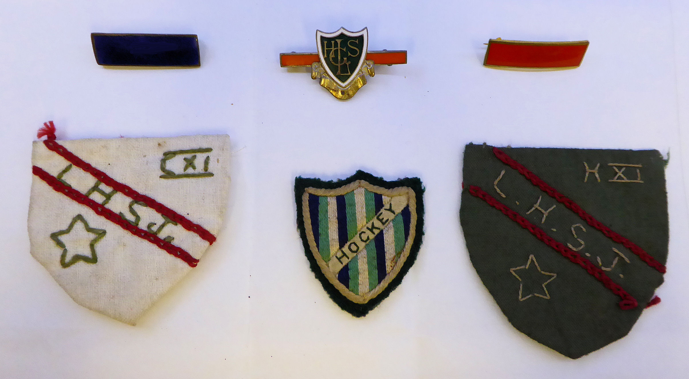 various sports badges