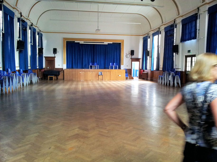 hall-no stage steps now